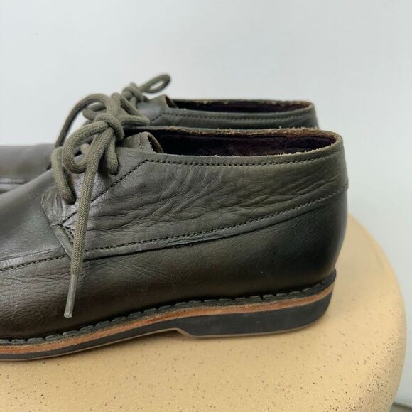 Cole Haan Men’s Oswego II Eye Olive Green Leather Lace Up Chukka Boot main image 11